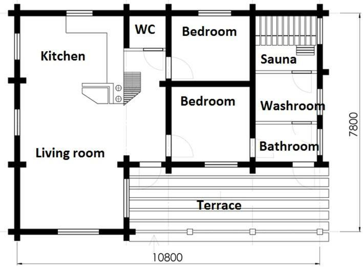 Laavu Holiday Homes Pelkosenniemi Екстер'єр фото